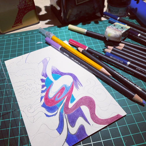 【深層アート】シャドウ｜深層心理の影を可視化する共感覚アート（限定制作）