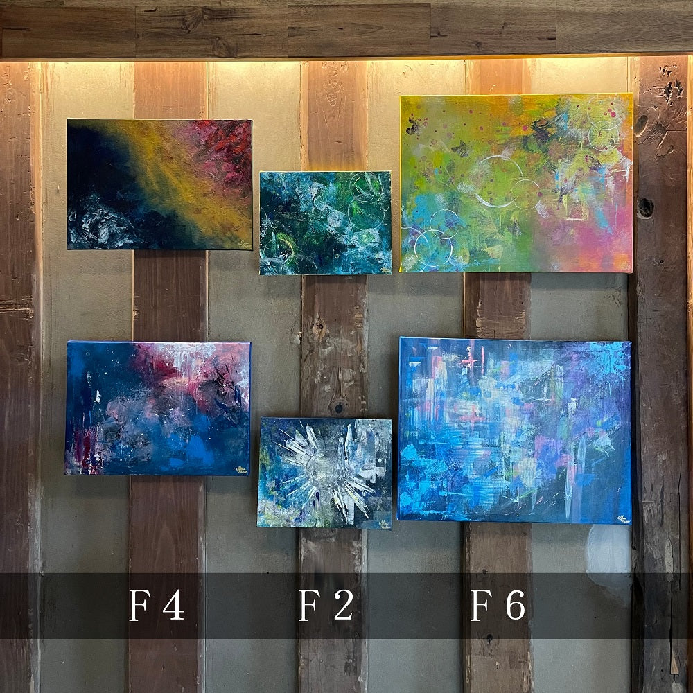 『Téir Abhaile Riú』深音アート / 楽曲から生まれた抽象画