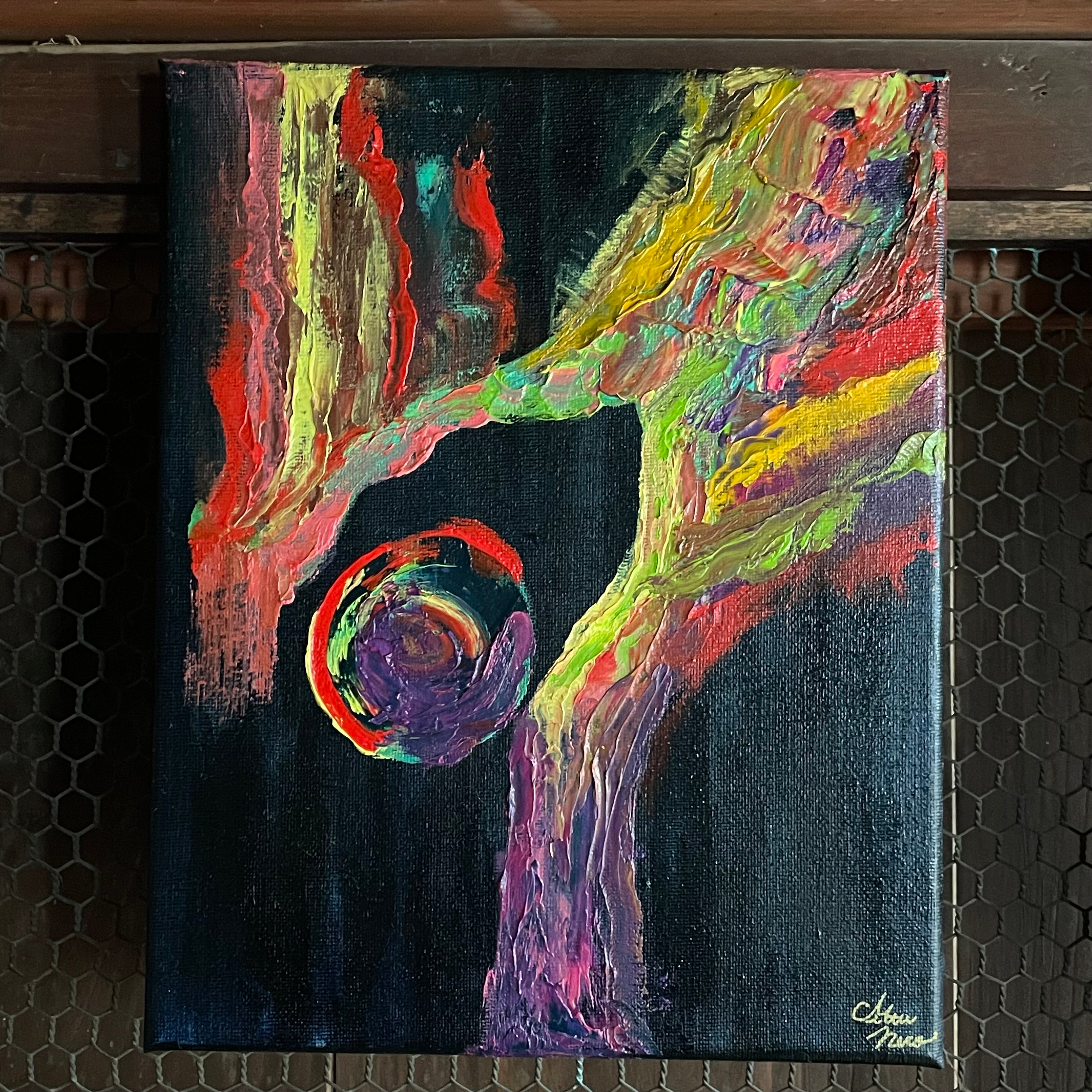 『龍の涙』共感覚アート / 記憶の残滓シリーズ