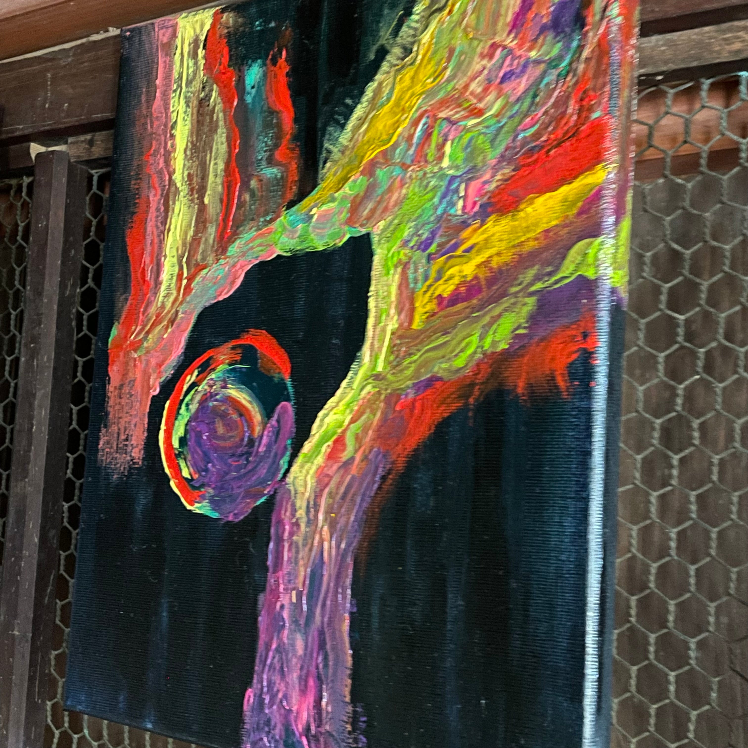 『龍の涙』共感覚アート / 記憶の残滓シリーズ