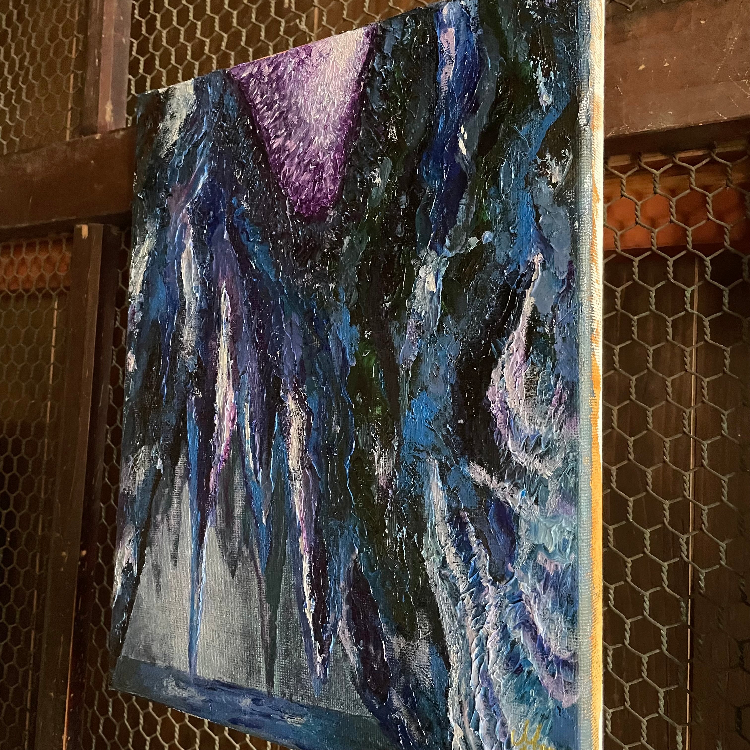 『青水晶』共感覚アート / 記憶の残滓シリーズ