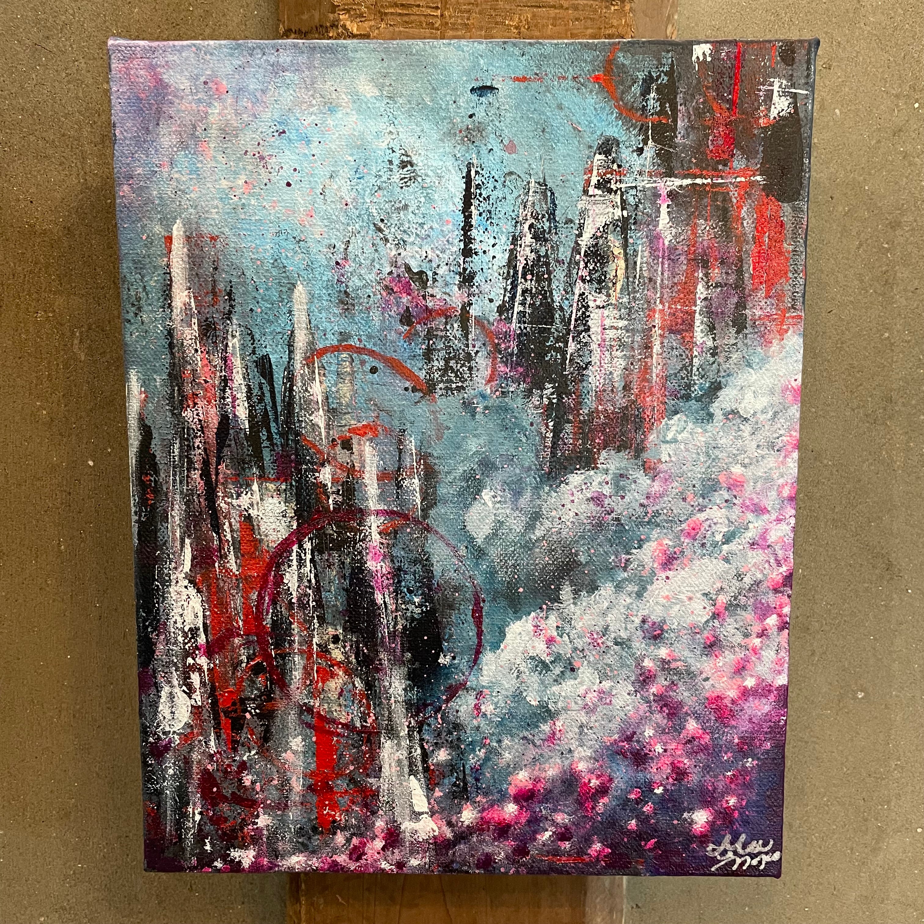 『夜明けは東京にも』共感覚アート・記憶の残滓シリーズ Vol.7