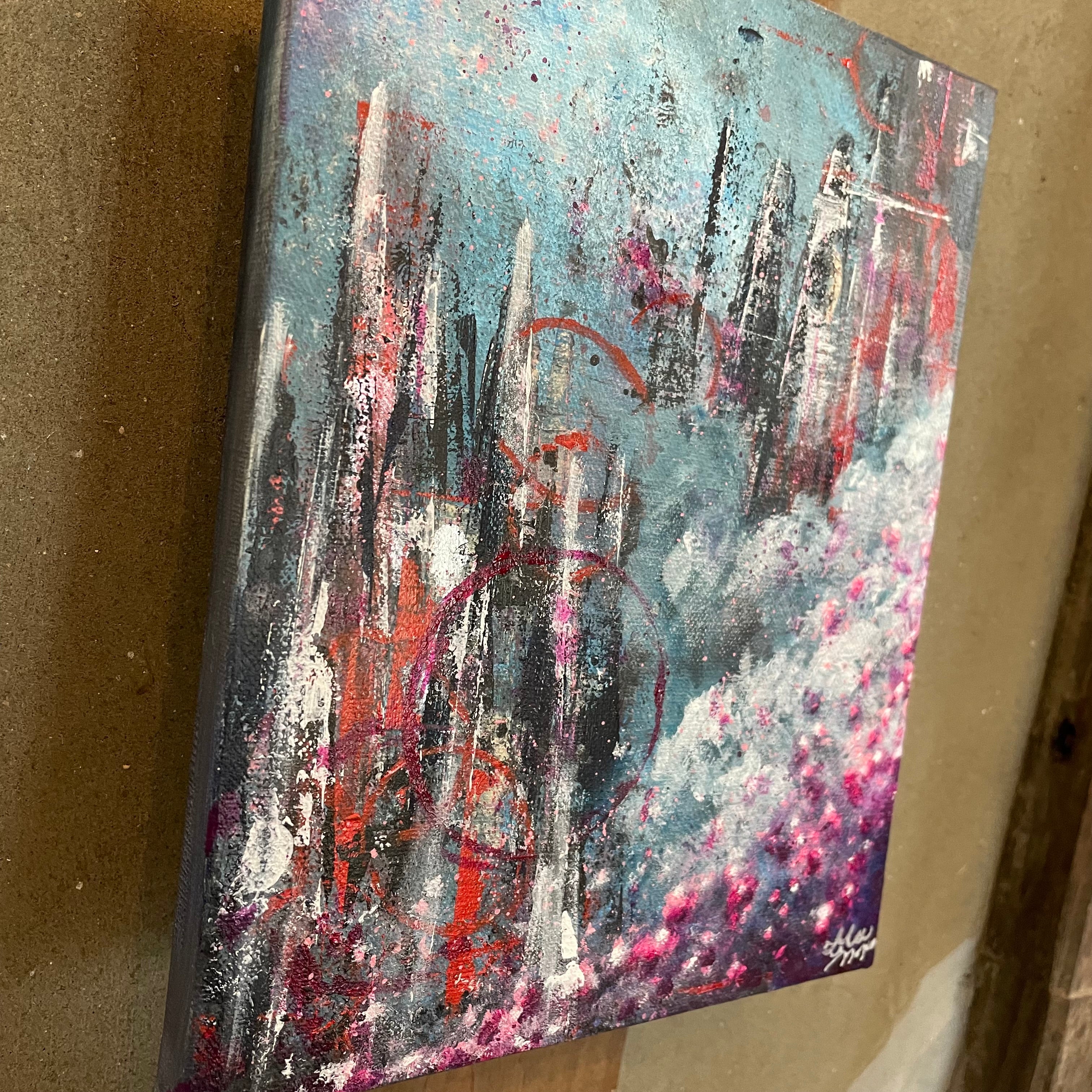 『夜明けは東京にも』共感覚アート・記憶の残滓シリーズ Vol.7